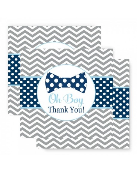 Bow Tie Favor Tags 25 Pack Baby Shower or Party - CQ182EH3EX2