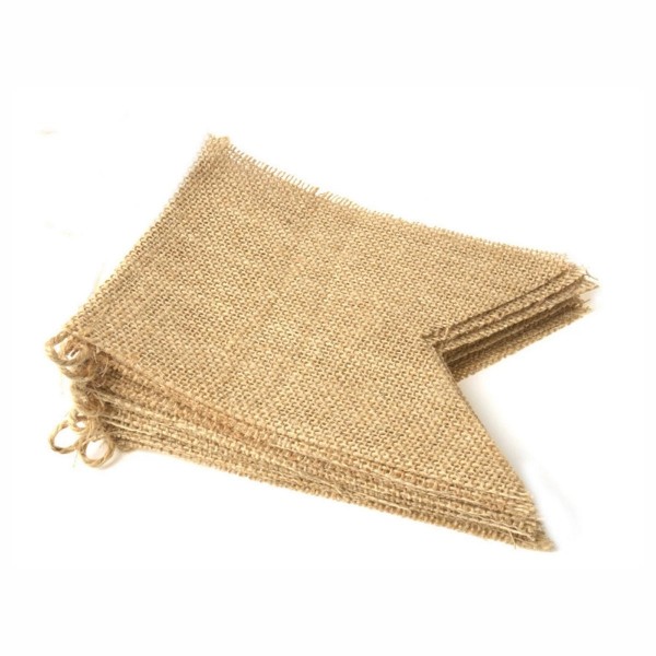 15 Pcs Burlap Banner-DIY Decoration for Wedding-Birthday-Baby Shower ...