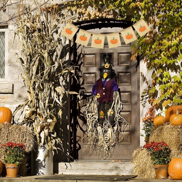 Little Pumpkin Banner Baby Shower Halloween Thanksgiving Party ...