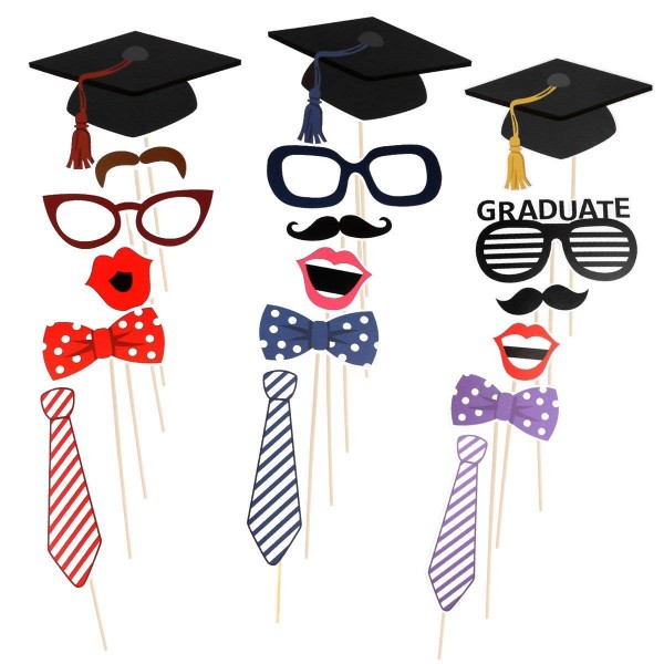 2018 Graduation Photo Props Graduation Photo Booth Props 2018 ...