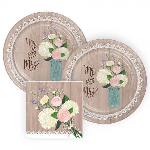 wedding paper plates