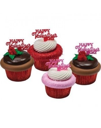 Happy Valentines Day Cupcake Picks