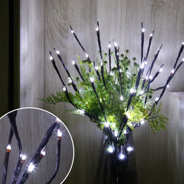 Led Lighted Twig Branches/Branch Lights - Battery Powered 20 Inches 20 ...