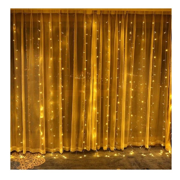 LED Window Curtain String Lights with UL Listed - Landscape Lights for ...