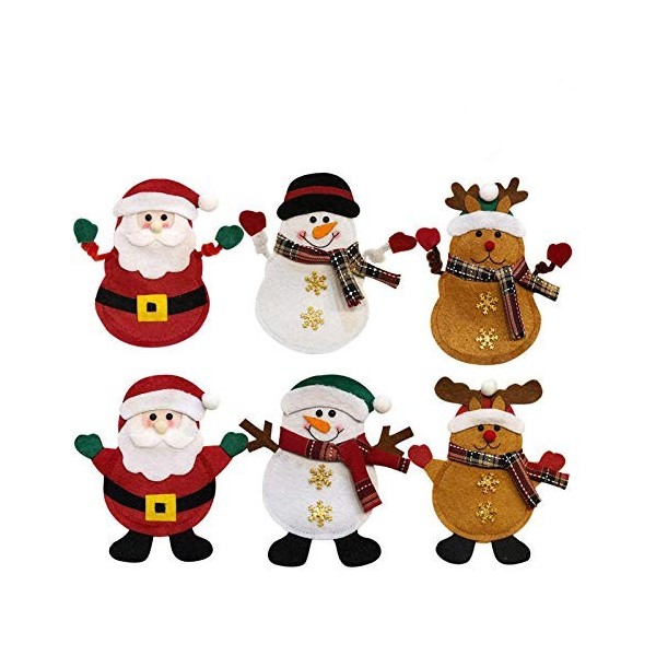 Christmas Decoration Kitchen Silverware Character