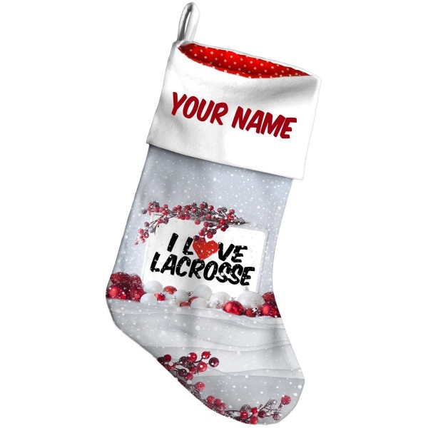 NEONBLOND Christmas Stocking Lacrosse Berry