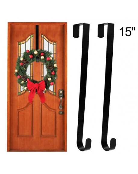 Wreath Hanger Over The Door Hooks - 15