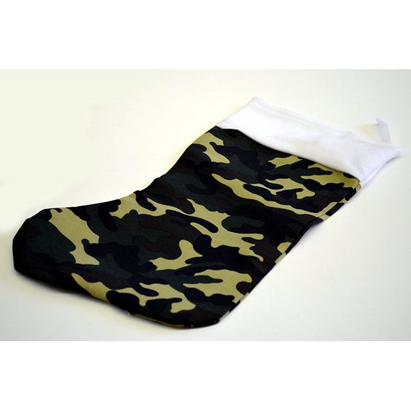 Economy Camouflage Christmas Holiday Stocking