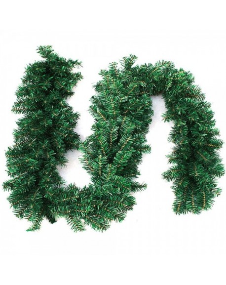 9 Feet Christmas Garland Decorations Outdoor Indoor Artificial Pine ...