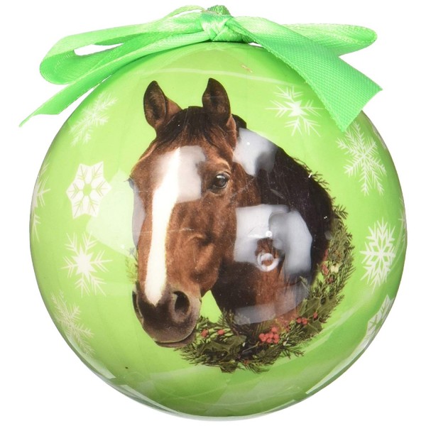 Horse Christmas Ornament Shatter Personalize