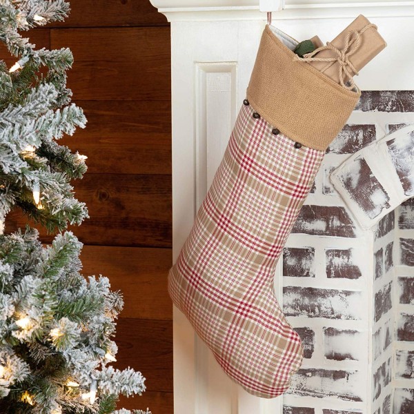 Piper Classics Christmas Stocking Farmhouse