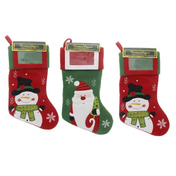 Christmas Traditional Stockings Featuring Multicolor