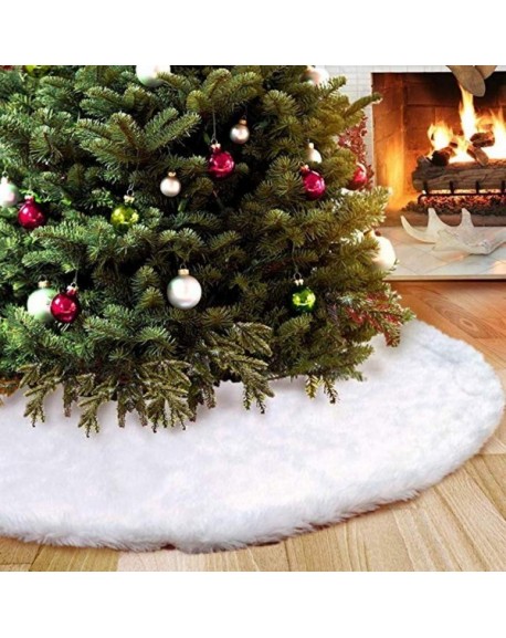 christmas tree plush skirt