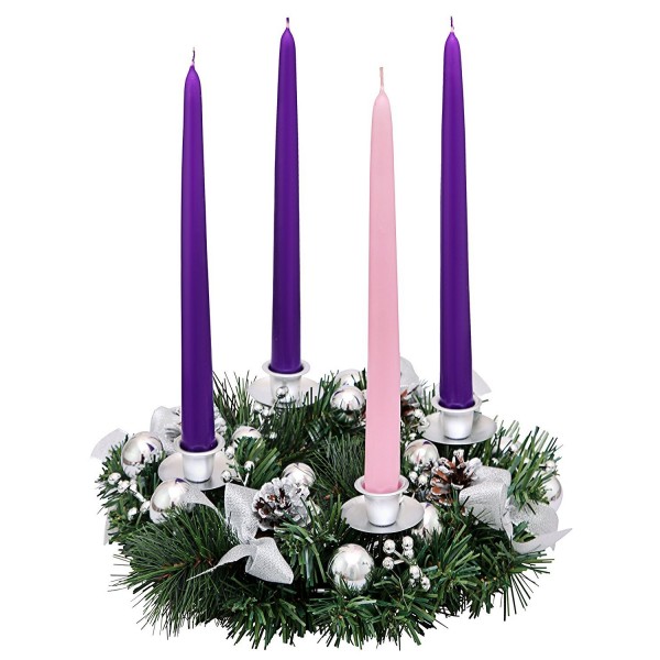 Classic Handipt Tapers - Advent Candle Gift Set - Set of 4 - 12-inch ...