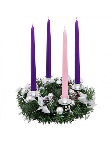 Classic Handipt Tapers - Advent Candle Gift Set - Set of 4 - 12-inch ...