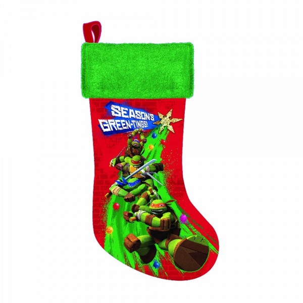 Teenage Turtles Printed Stocking 19 Inch