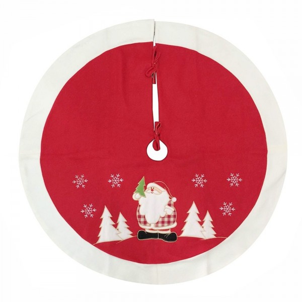 Christmas Tree Skirt - Classic Red Personalized Christmas Tree Skirt-35 ...