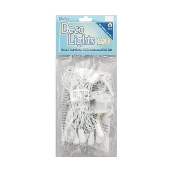 Darice LT20 1 Clear 20 Bulb Indoor