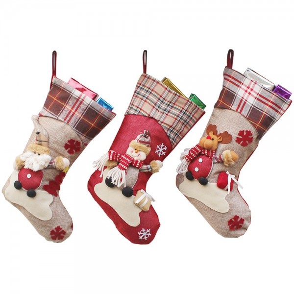 GZMAY Christmas Stockings Hanging Ornament