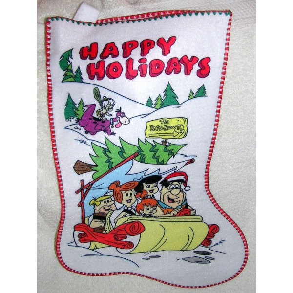 Older 1994 Flintstones Christmas Stocking