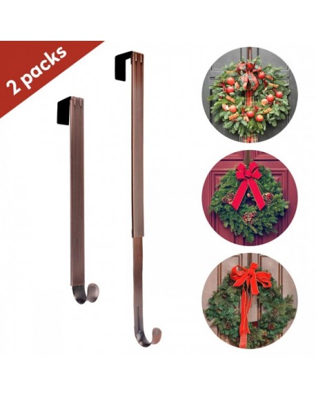 Wreath Hanger - 2 Pack Adjustable Length from 15