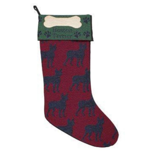 Simply Home Terrier Christmas Stocking