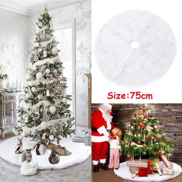 christmas tree plush skirt