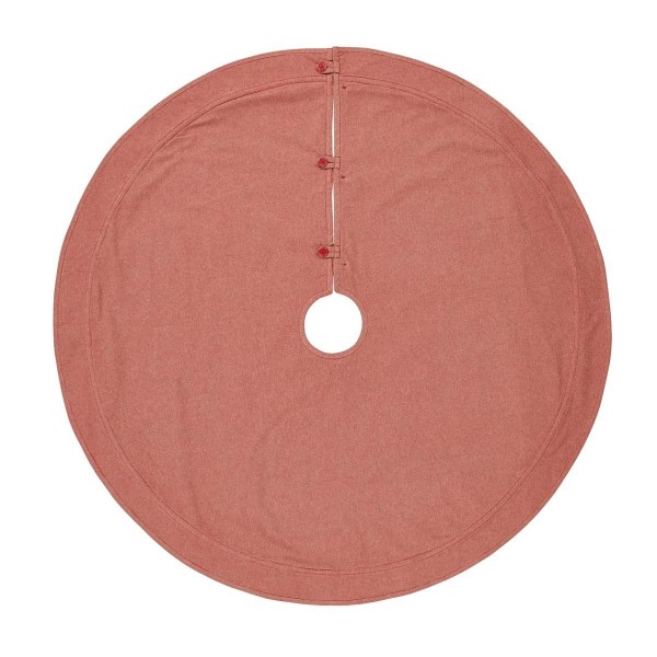 Christmas Holiday Decor - Reed Red Tree Skirt - CT12LX4Y6P3