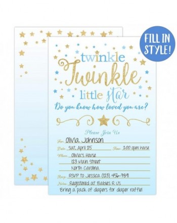 Designer Baby Shower Party Invitations Clearance Sale