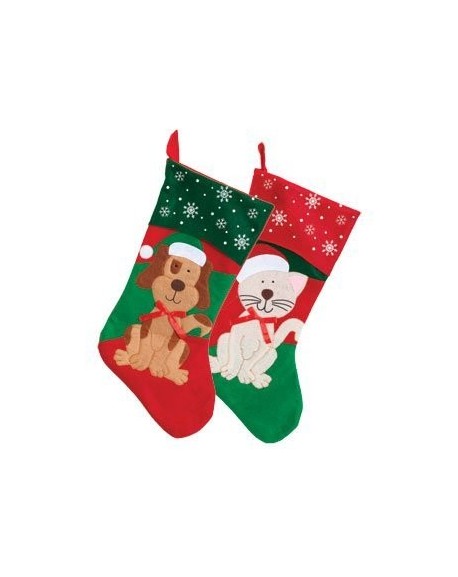 2 Pack: Pet Christmas Stockings - 18 Inch (1 Dog and 1 Cat) - A ...