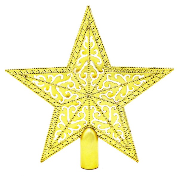 Christmas Tree Topper Golden Beautiful