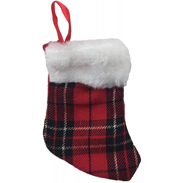 5.5 Mini Christmas Stockings for Decoration - Gift Card Holder or Party ...