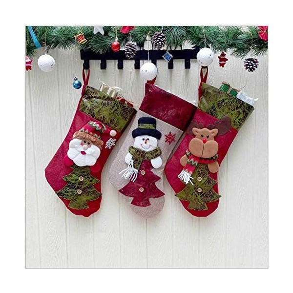 LEKAMXING Christmas Stockings Decoration Character