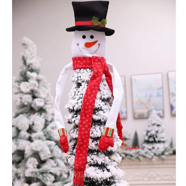 Christmas Tree Topper Snowman Hugger Christmas Tree Ornament for Xmas ...