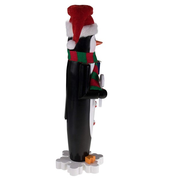 Traditional Penguin Nutcracker Collectible Wooden Christmas Nutcracker ...