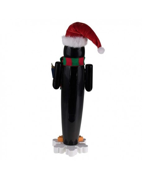 Traditional Penguin Nutcracker Collectible Wooden Christmas Nutcracker ...