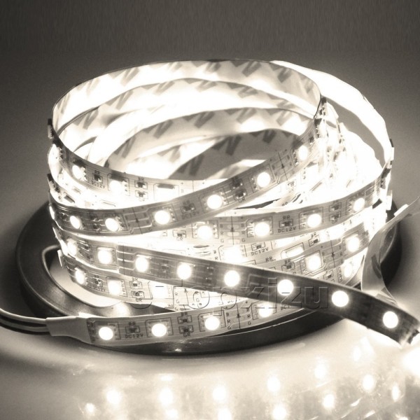 16.4ft 5m Smd 5050 Rgb Non-waterproof Led Flexible Strip Ribbon Lamp 