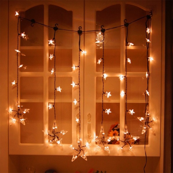 Outdoor Indoor String Lights Plug in Decorative Fairy LED Light with ...