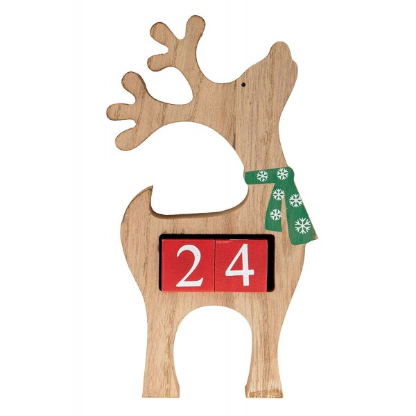 Reindeer Calendar Christmas Natural Measures