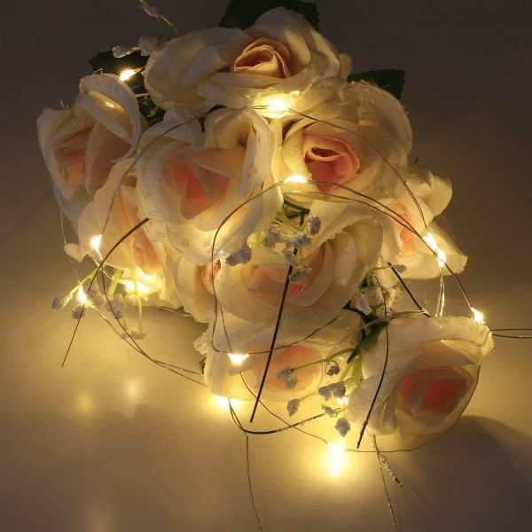 Led String Lights - Mini Battery Powered Copper Wire Starry Fairy ...