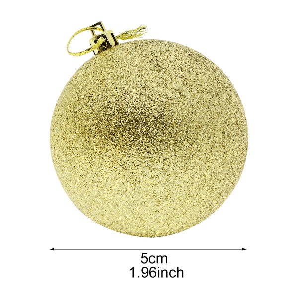 24Pcs Shatterproof Christmas Decoration Balls Wedding Holiday Parties ...