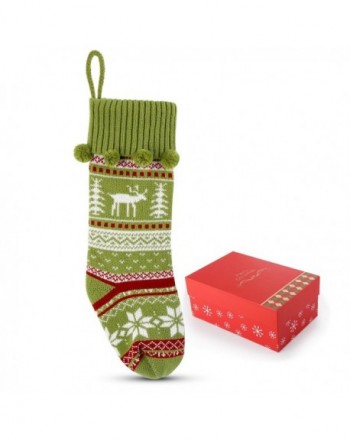 Codream Christmas Stockings Snowflakes Reindeer