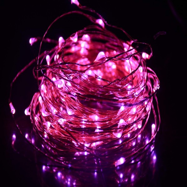 Waterproof Fairy String Lights-33Ft 100 LEDs Indoor and Outdoor Starry ...