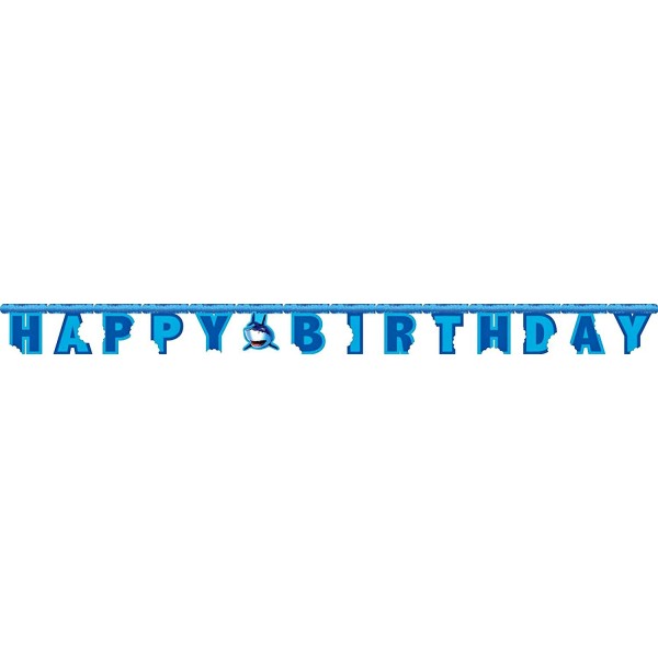 Shark Splash Birthday Bundle - Banner Hanging Decoration Centerpiece ...